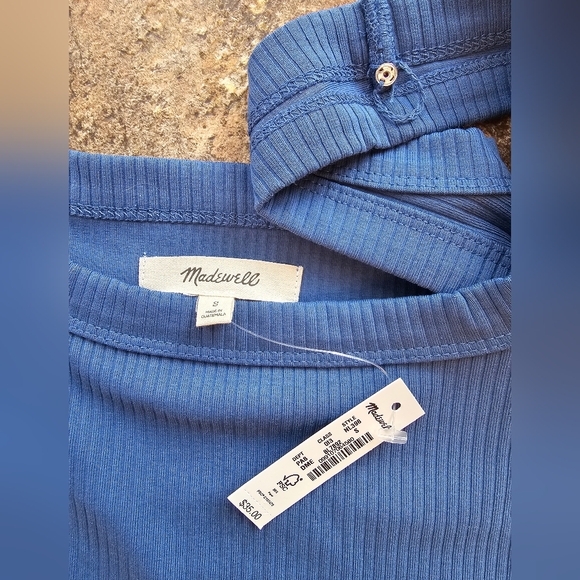 Madewell Women's Cool Sculpt Ribbed Luma Tank - Picture 4 of 5